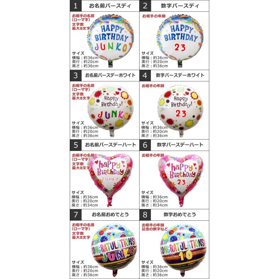 大特価 バルーン風船単品追加 お名前数字 花は別売 風船のみの販売不可 バルーンフラワー Wantannas Go Id