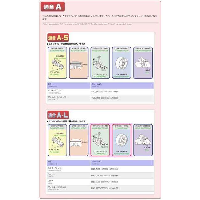 KITACO キタコ 75cc LIGHT ボアアップキット【6V】 [ライト KITACO キタコ 75cc LIGHT ボアアップキット【6V】 [ライト