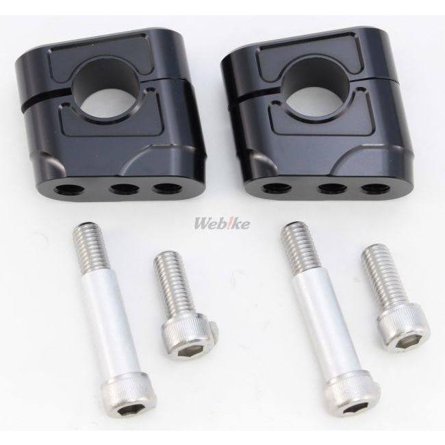 POSH Faith ポッシュ フェイス マッスルローブラケット カラー：ブラック HONDA ホンダ KAWASAKI カワサキ ハンドルポスト・ハンドルライザー ハンドル | ブランド登録なし | 08