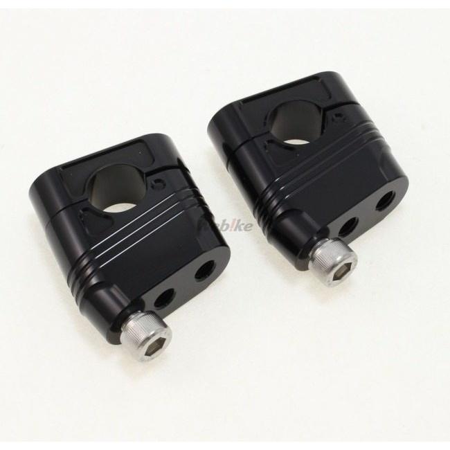 POSH Faith ポッシュ フェイス マッスルポジションブラケット カラー：ブラック HONDA ホンダ KAWASAKI カワサキ YAMAHA ヤマハ ハンドルアップスペーサー | POSH | 02