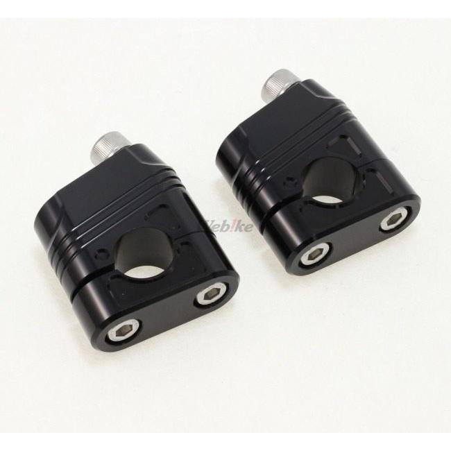 POSH Faith ポッシュ フェイス マッスルポジションブラケット カラー：ブラック HONDA ホンダ KAWASAKI カワサキ YAMAHA ヤマハ ハンドルアップスペーサー | POSH | 03