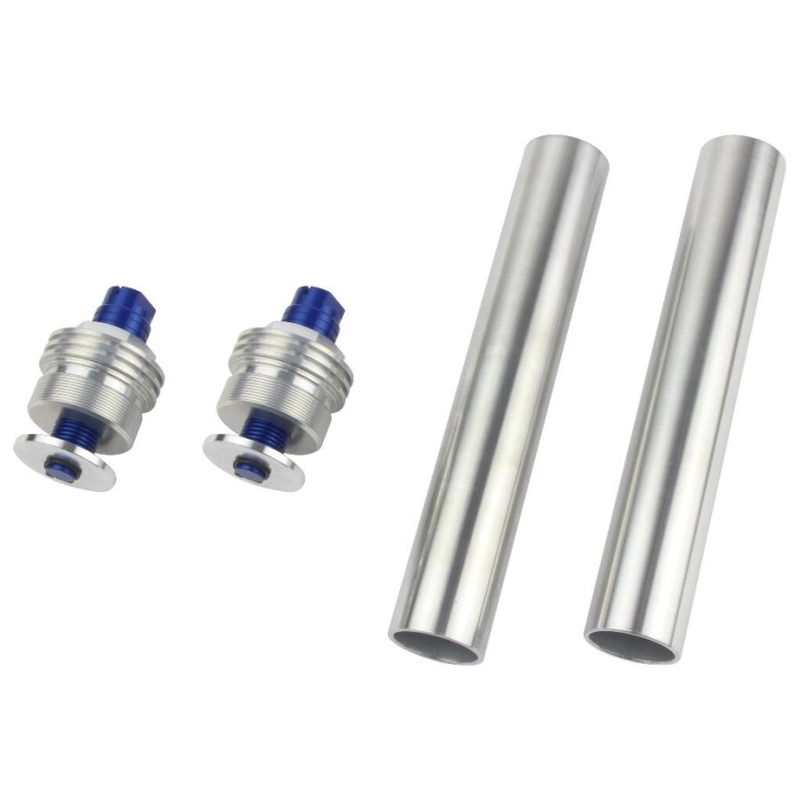 POSH Faith ポッシュ フェイス イニシャルアジャスター TYPE2 イニシャル部カラー：ブルー / ボディーカラー：シルバー CB400スーパーフォア HONDA ホンダ | ブランド登録なし