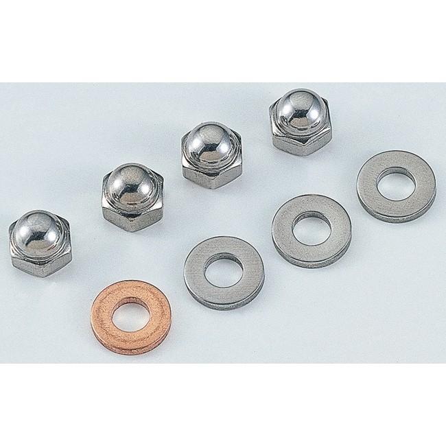 CF POSH CFポッシュ ステンレスヘッドナットセット ゴリラ ジャズ マグナフィフティー モンキー CUB [カブ] HONDA ホンダ 汎用ナット 外装 | POSH