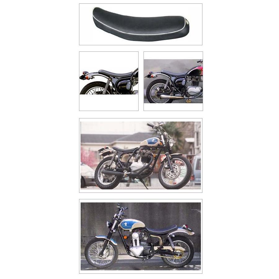 k＆h eggs シート 黒　SR400 KandH