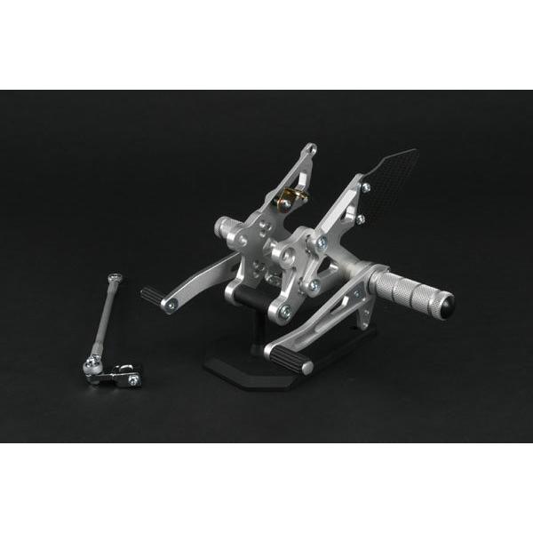 SPICE スパイス タクティカルステップ 3ポジション カラー：シルバー ZZR1400 [ZX-14] KAWASAKI カワサキ バックステップ ステップ 足回り | SPICE（バイク用品）