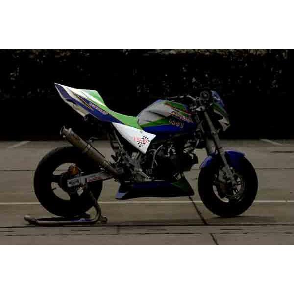 NOJIMA ノジマ シートカウルRC(レース) Z110キット タイプ：FRP/黒ゲル(未塗装) KSR110 KAWASAKI カワサキ シートカウル・テールカウル カウル関連 外装の画像