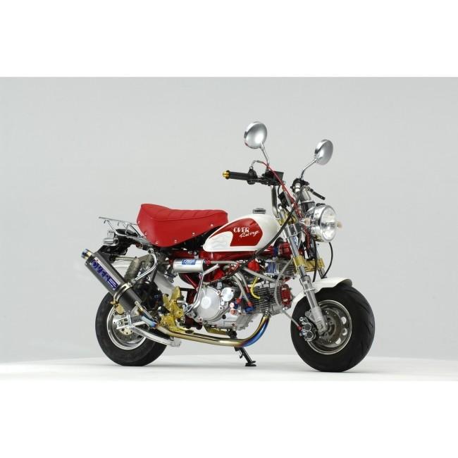 OVER オーヴァー チタンカーボン ポリッシュブルー Monkey HONDA