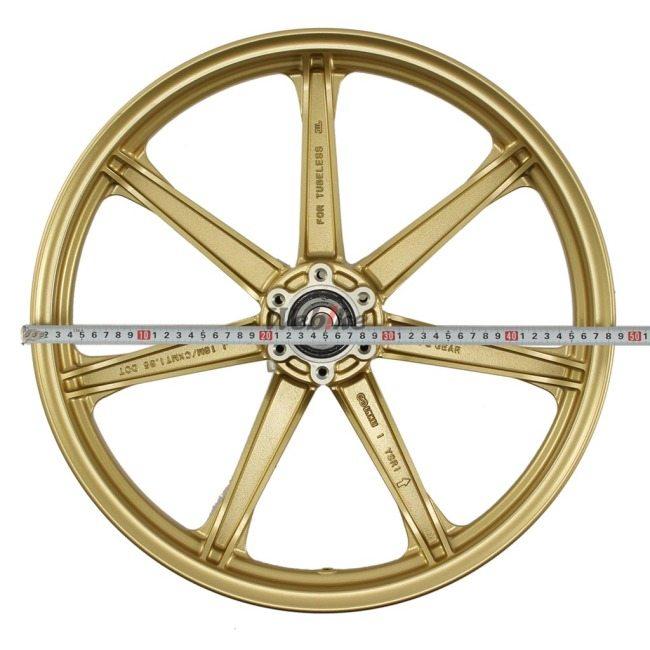 01'～ SR400 キャストホイールセット ゴールド 新品 YAMAHA Y'S GEAR(YAMAHA) ワイズギア キャストホイールセット
