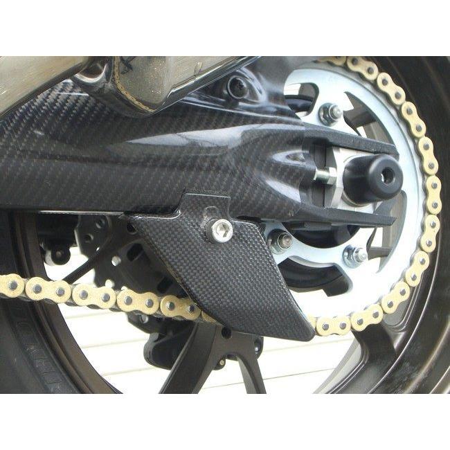 A-TECH エーテック ドライブチェーンガード 素材：カーボンケブラー ZZR1400 (ZX-14) KAWASAKI カワサキ チェーンガード フレーム_1
