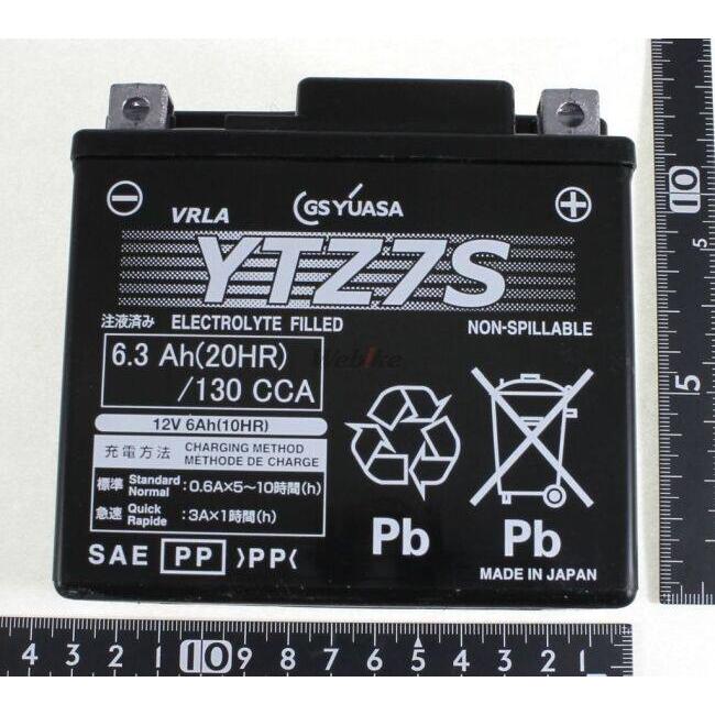 GSユアサ GS YUASA GSユアサ YTZ7S オートバイ用 制御弁型(MF)12V