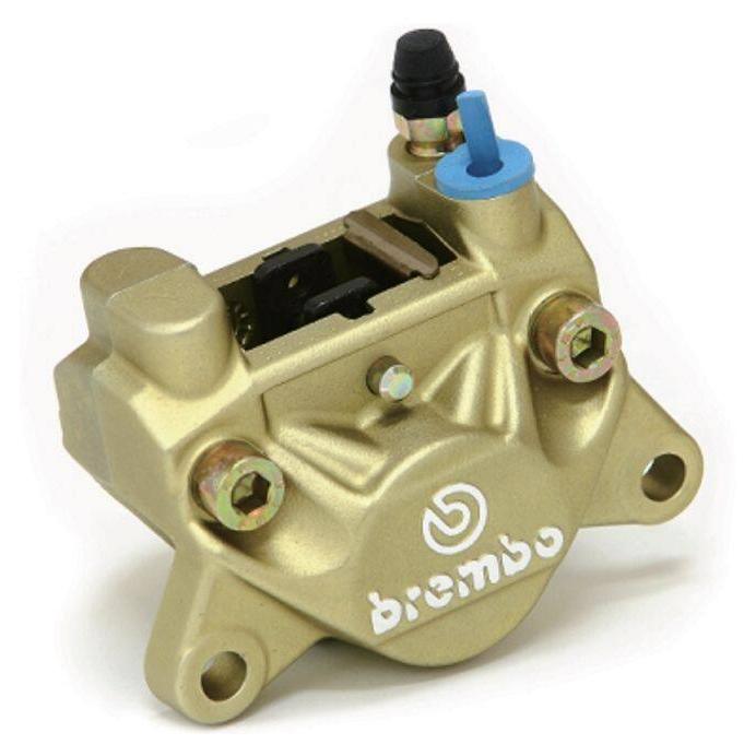 brembo 旧カニ 2POT キャリパー ゴールド brembo（ブレンボ） リアブレーキキャリパー 旧カニ P2 32 84mm