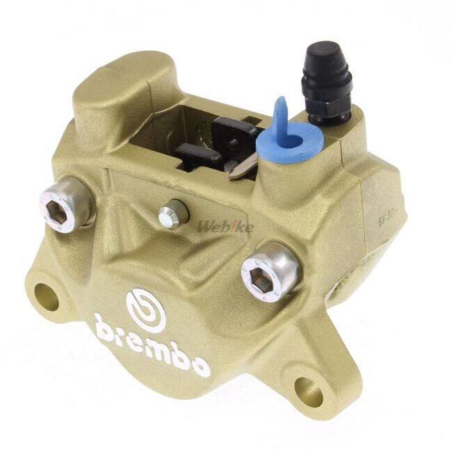 Brembo ブレンボ リアブレーキキャリパー 旧カニ P2 32 84mm ゴールド キャリパー ブレーキ