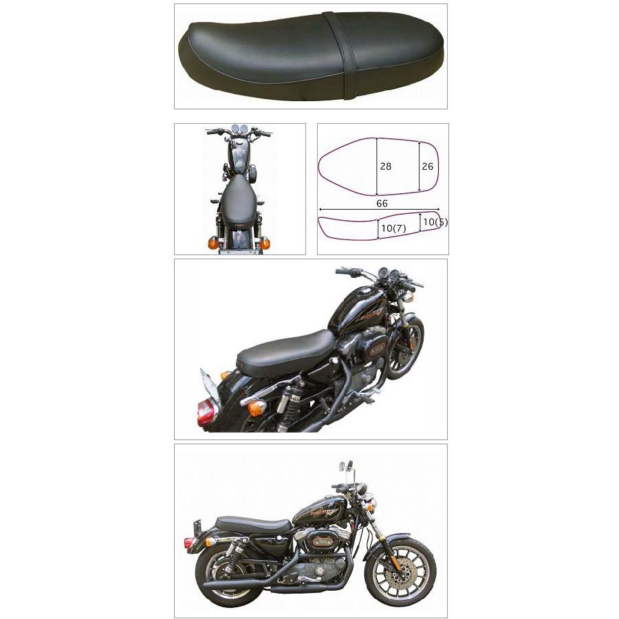 Harley Davidson スポーツスター　シート 楽天市場】Motor Rock モーターロック 本革シート スポーツ