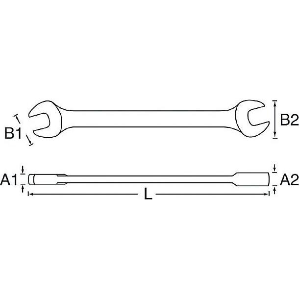 SIGNET シグネット 両口スパナ 19×21 ミリサイズ（スパナ） スパナ ハンドツール | SIGNET | 01