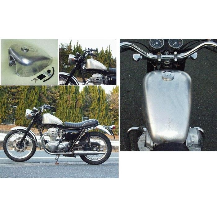 最終値下 純正 w650 タンク 希少 ダークグリーン W650 大切保管 錆無