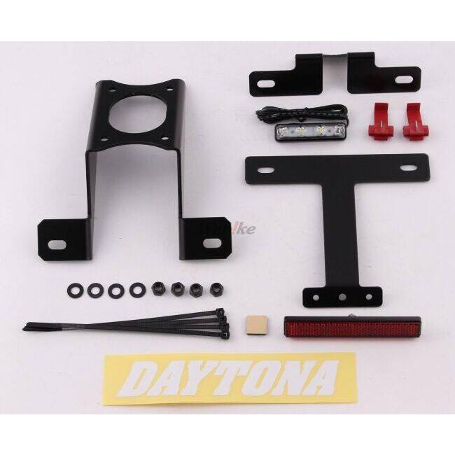 DAYTONA デイトナ フェンダーレスキット 車検対応LEDライセンスランプ付き(ナンバー取付ステー) WR250R WR250 YAMAHA ヤマハ フェンダー関連 外装_1