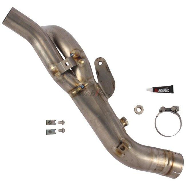 アクラポビッチリンクパイプ　MT-10用、R1にも使用可 YZF-R1 AKRAPOVIC（アクラポビッチ） オプションリンクパイプ YZF-R1 YAMAHA