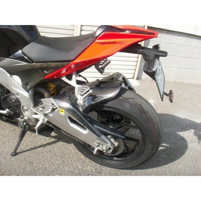 A-TECH エーテック リアフェンダースペシャル 素材：ドライカーボン RSV4 APRILIA アプリリア リアフェンダー フェンダー関連 外装の画像