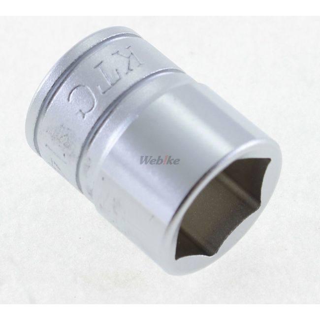 KTC ケイティーシー 9.5sq. ソケット 六角 サイズ (S)：14mm ミリ（3/8ソケット） ハンドツール | KTC | 10