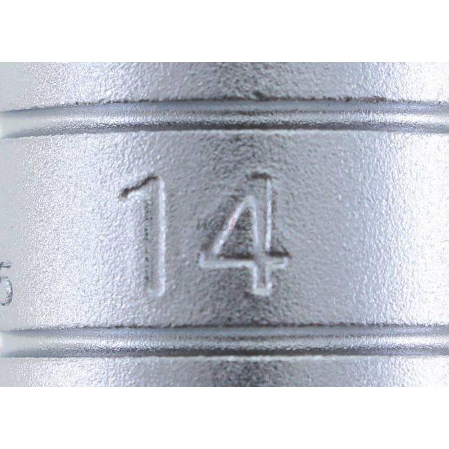KTC ケイティーシー 9.5sq. ソケット 六角 サイズ (S)：14mm ミリ（3/8ソケット） ハンドツール | KTC | 07