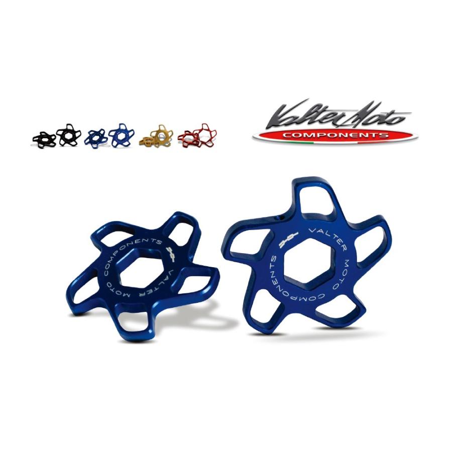 Valter Moto Components Valter Moto Components:バルターモトコンポーネンツ フォークアジャスター カラー：ブルー｜webike02