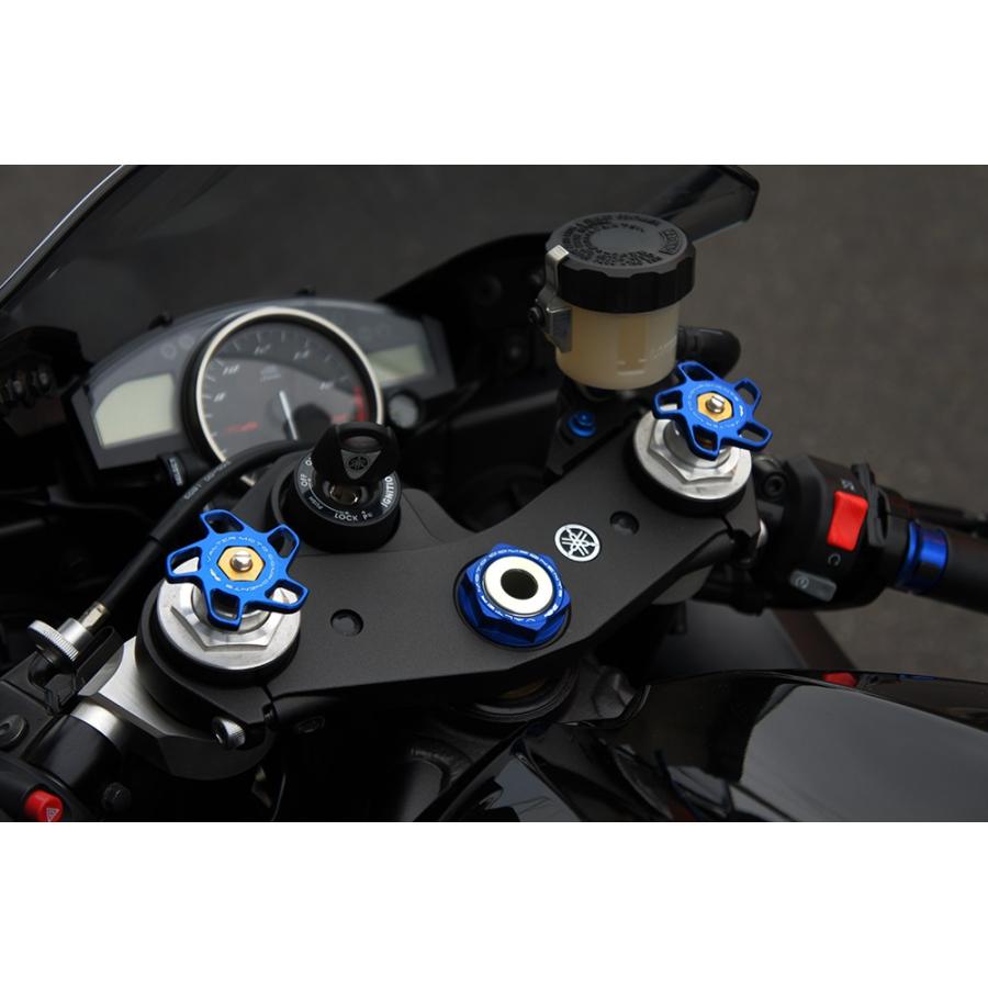 Valter Moto Components Valter Moto Components:バルターモトコンポーネンツ フォークアジャスター カラー：ブルー｜webike02｜03