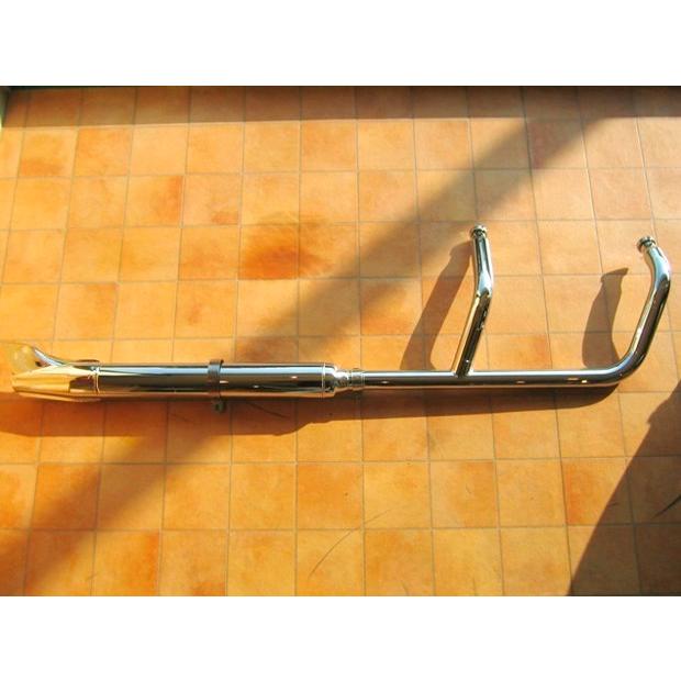 希少⁉️シャドウ400 純正？ケンテック？マフラー ホンダ KENTEC ケンテック クラシック2IN1マフラー (FL) シャドウ400