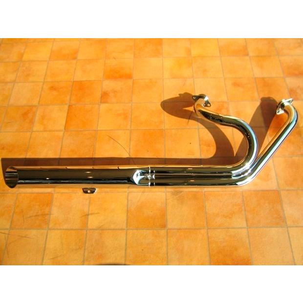 ブルバード400 ケンテックマフラー 2in1ローライダースラッシュカット KENTEC（ケンテック） 極太スラッシュカット2IN1マフラー 90Φ