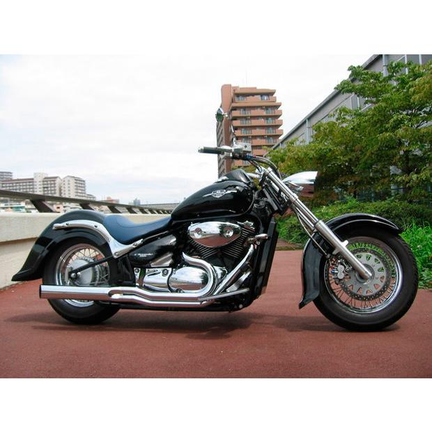 KENTEC ケンテック ローライダー2IN1マフラー 90Φ ブルバードM50 
