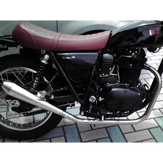 カワサキ250TR　RSヨコタ　ビューティーメガホン　アップマフラー　キャブ車用 RSヨコタ レーシングショップヨコタ RSYビューティーメガホン