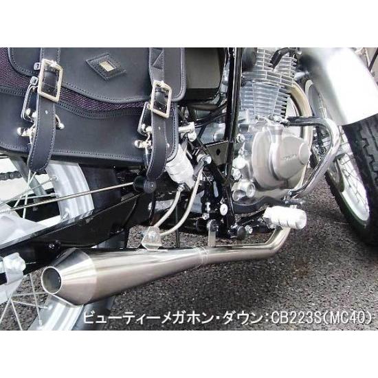 RSヨコタ RSヨコタ:レーシングショップヨコタ RSYビューティーメガホン：CB223S (MC40)用マフラー CB223S HONDA ホンダ｜webike02｜06