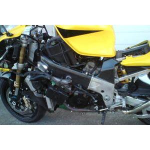 A-TECH エーテック ラジエターシュラウド STD 素材：FRP／ブラック ZX-10R KAWASAKI カワサキ ラジエーター 冷却関連 エンジン | A-TECH | 02