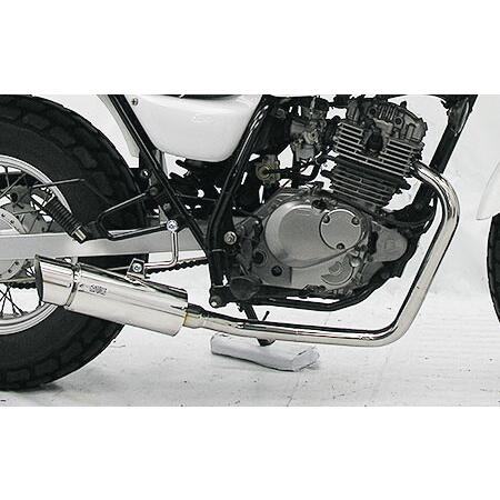 WirusWin ウイルズウィン ドラッグバイソンマフラー ポッパータイプ RV200 バンバン SUZUKI スズキ フルエキゾーストマフラー マフラー_3