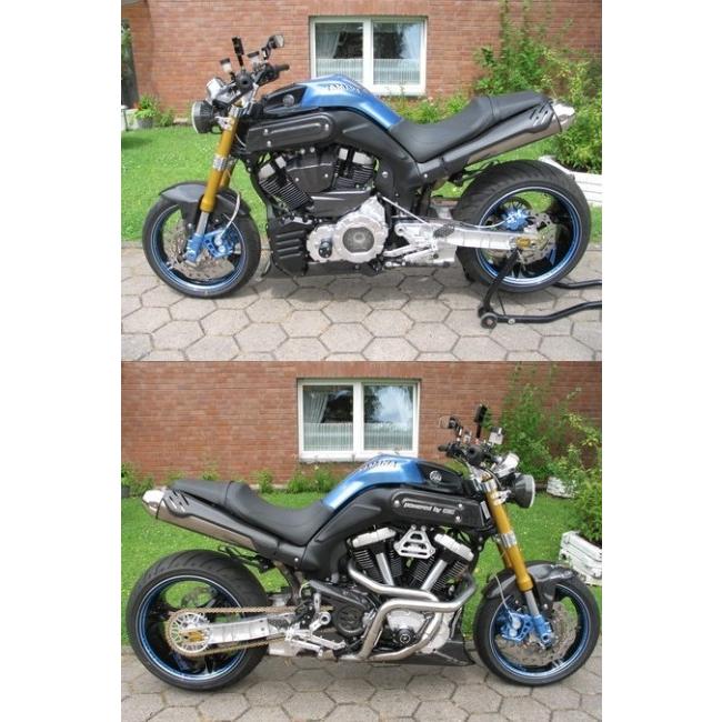 GSG MOTOTECHNIK - GSGモトテクニック 右オルタネーターカバー MT-01 YAMAHA ヤマハ オルタネーターカバー・ジェネレーターカバー 発動機一部分 発動機