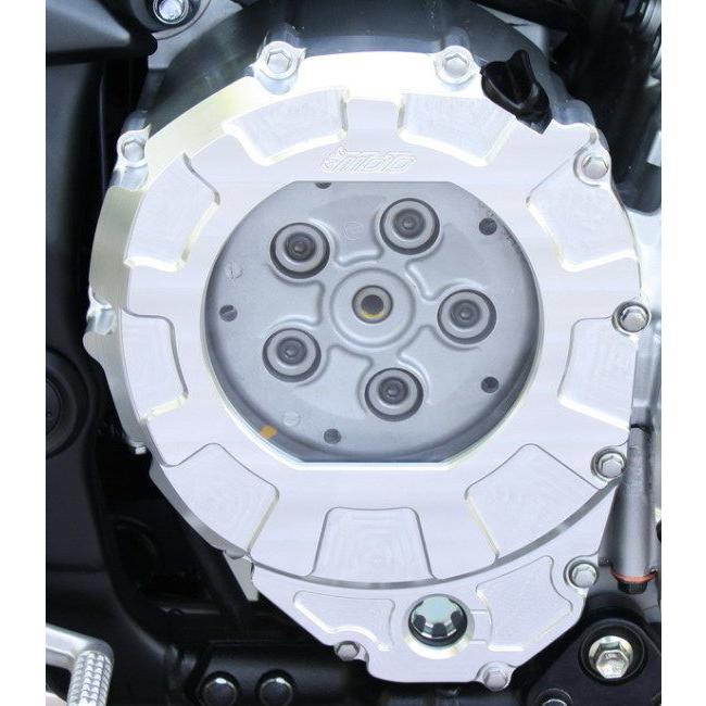 希少品　GSX1400用　GSG MOTOスケルトンクラッチカバー中古品 GSG MOTOTECHNIK GSG MOTOTECHNIK GSGモトテクニック スケルトン