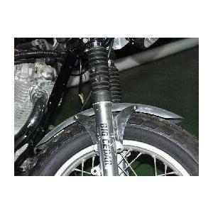 BIG CEDAR ビッグシーダー フロントフェンダーショート 19インチ車用 SR400 YAMAHA ヤマハ フロントフェンダー フェンダー関連 外装