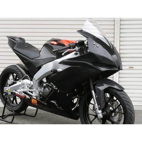 A-TECH（エーテック） レース用フルカウル2点セット カラー：ブラック