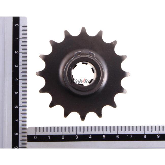G-Craft ジークラフト フロントオフセットスプロケット16T　20mm 汎用(ノーマル50ccエンジン専用) HONDA ホンダ ドライブスプロケット・フロントスプロケット_4