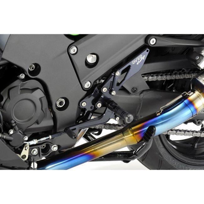 OVER オーヴァー バックステップキット 4ポジション ZX-14R KAWASAKI カワサキ バックステップ ステップ 足回り
