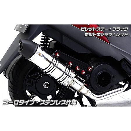 アドレスv125g マフラー ウィルズウィン10周年Anniversary限定品 WirusWin ウイルズウィン アニバーサリーマフラー ユーロタイプ