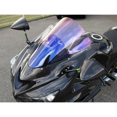 A-TECH エーテック PROスクリーン カラー：スモーク ZX-14R KAWASAKI カワサキ スクリーン 外装 | A-TECH | 01