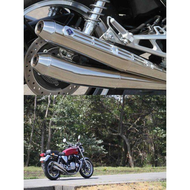 r’s gear アールズギア ワイバンクラシック4本出しマフラー CB1100 HONDA ホンダ フルエキゾーストマフラー マフラーの画像