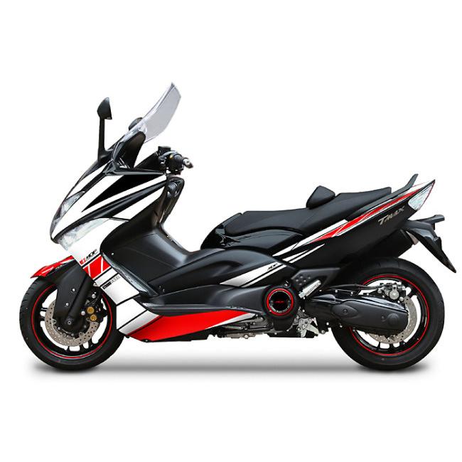 MDF エムディーエフ 車種別グラフィックデカールキット TMAXストロボ ■コンプリートデカール（フルセット） TMAX500 YAMAHA ヤマハ グラフィックキット 外装の画像