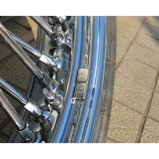 Neofactory ネオファクトリー 1/4oz ホイールウエイト スチール クローム 汎用 HARLEY-DAVIDSON ハーレーダビッドソン ホイール関連 足回り | NEO FACTORY | 01