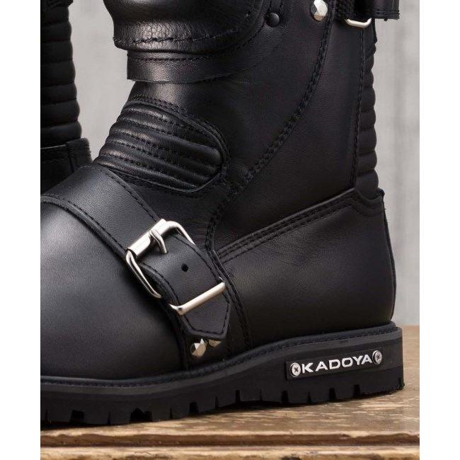 カドヤ KADOYA BLACK SHIELD [K'S LEATHER] ブーツ サイズ：25.5cm