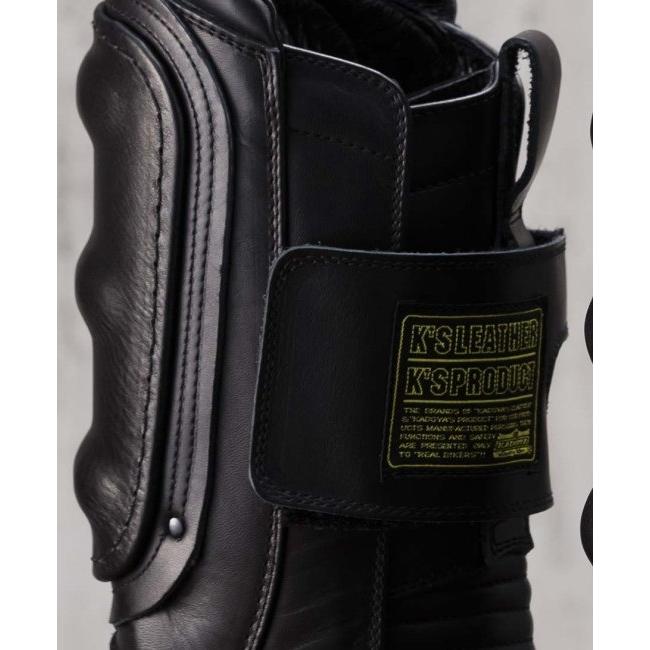 カドヤ（KADOYA） BLACK SHIELD [K'S LEATHER] ブーツ サイズ：25.5cm