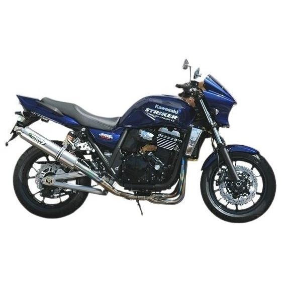廃盤品 美品 STRIKER ZRX1200ダエグ スリップオン ストライカ STRIKER（ストライカー） STREET CONCEPT[ストリートコンセプト] フル