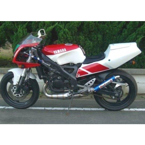 TZR250 Dog Fight マフラー　3XV DOG FIGHT RACING製 YAMAHA TZR250R/RS('91-'94) ステンレスチャンバー