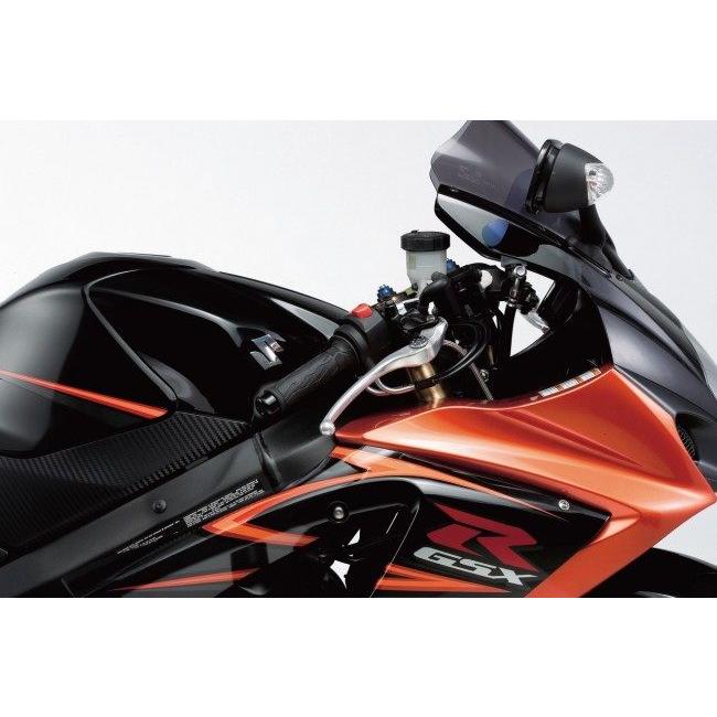 GSX-R1000 セパレートハンドル 左 スズキ 純正 バイク 部品 GT76A K5 K6 50φ セパハン バーエンド付き 車検 Genuine 【中古】 20 HURRICANE（ハリケーン） アルミ セパレートハンドル GSX-R1000 SUZUKI