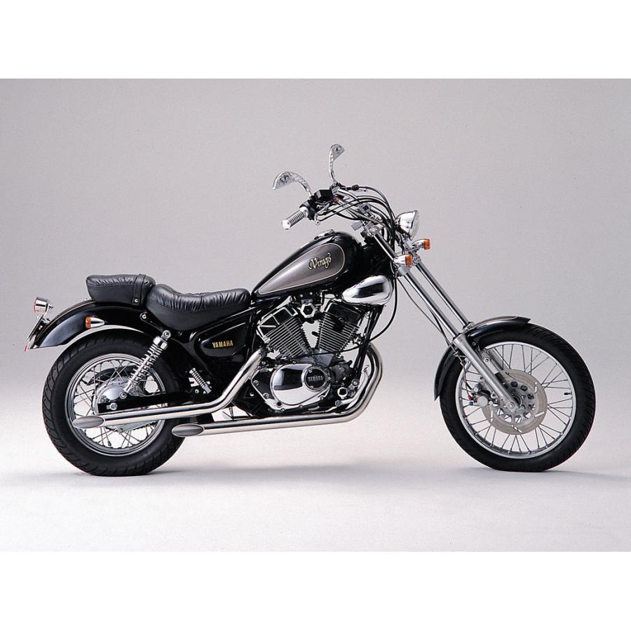 ビラーゴ 250 スラッシュカット マフラー HURRICANE（ハリケーン） スラッシュカットタイプI ビラーゴ250(XV250